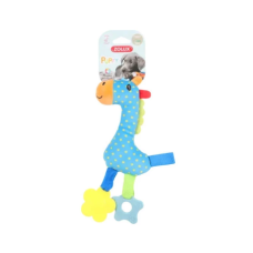 Brinquedo Peluche Girafa Azul